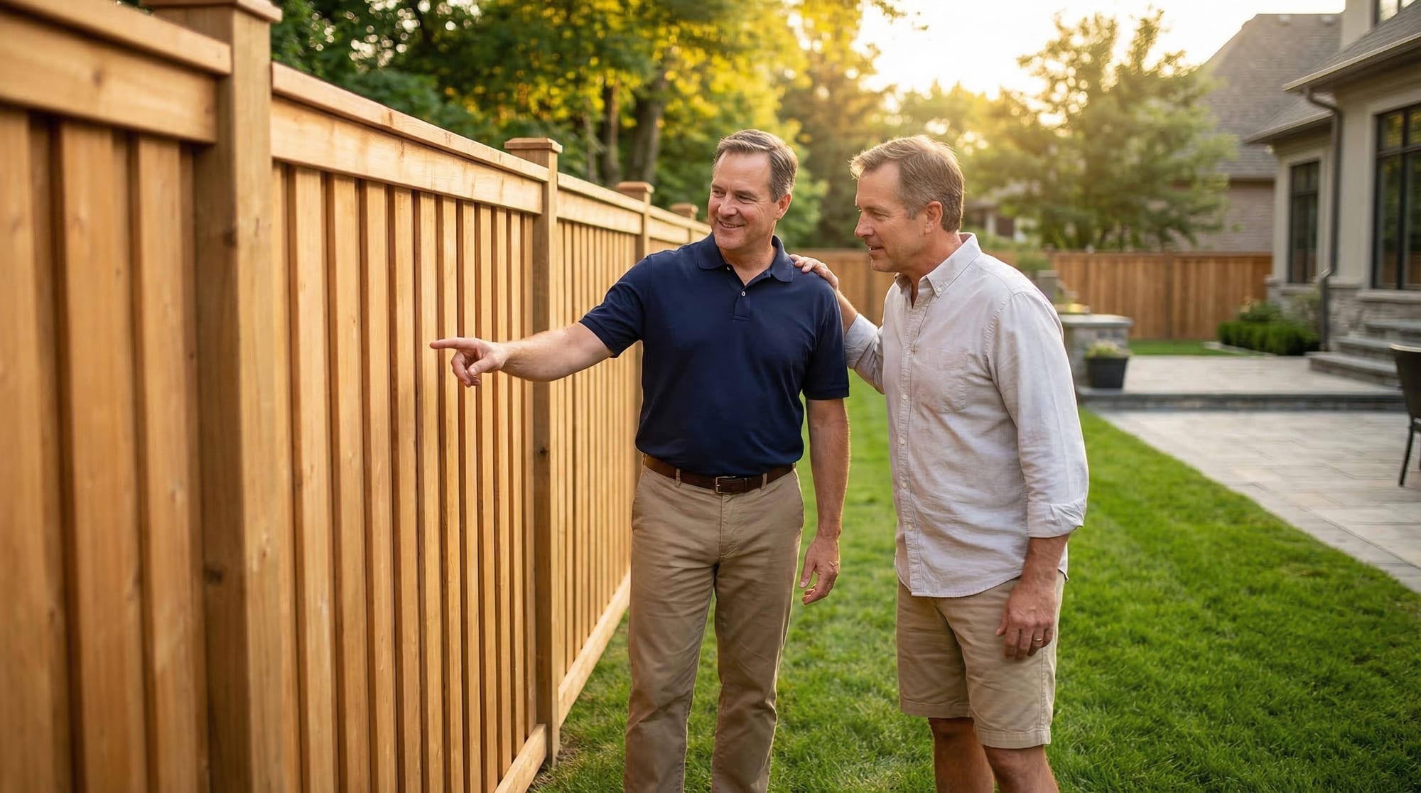 Custom fence installation — financing available