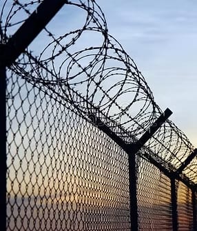 Barbed Wire Fence